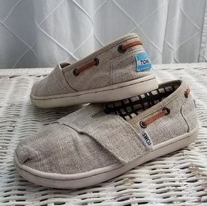 Toms Canvas Boat Shoes
